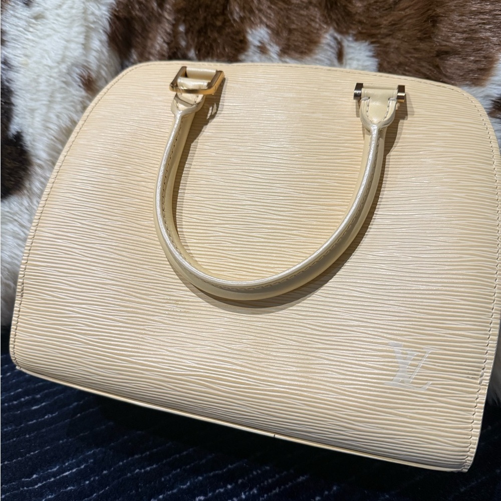 Louis Vuitton Beige Satchel